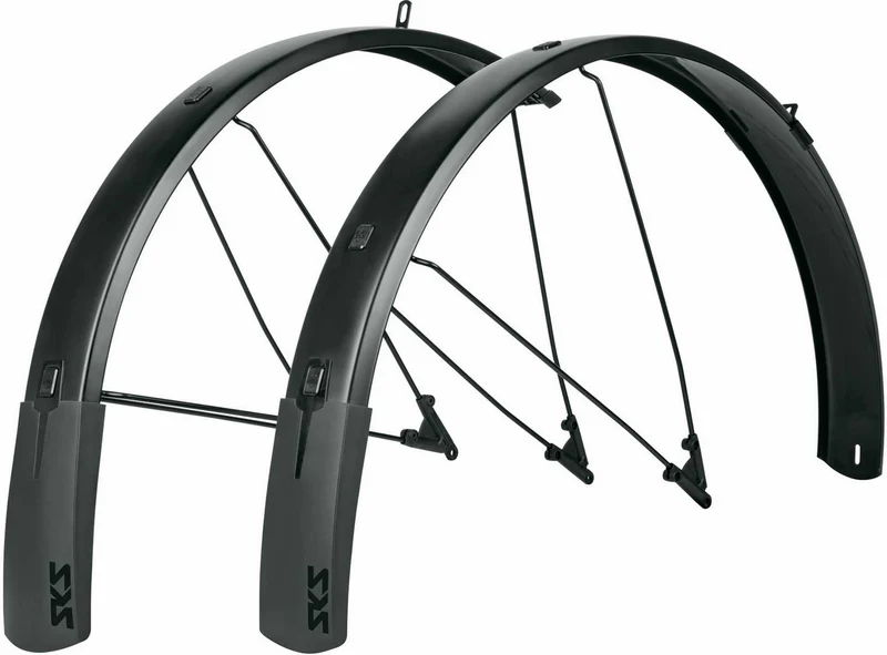 B-Ware - SKS Bluemels Style Schutzbleche-Set 27,5"-29" schwarz-matt (Gebrauchtware)