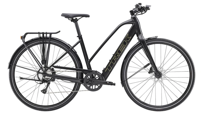 Trek FX+ 2 Stagger LT 250 Wh E-Bike Trapez 28" satin trek black