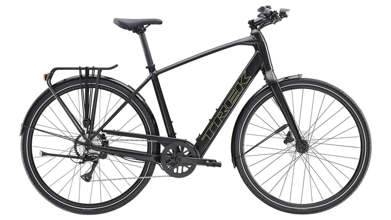 Trek FX+ 2 LT 250 Wh E-Bike Diamant 28" satin trek black