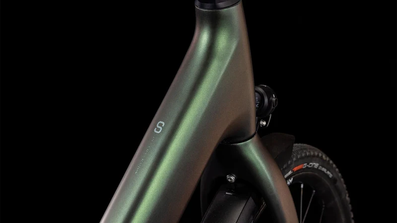 Cube Kathmandu Hybrid C:62 SLT 400 Wh E-Bike Easy Entry 28" stellar´n´origanogreen