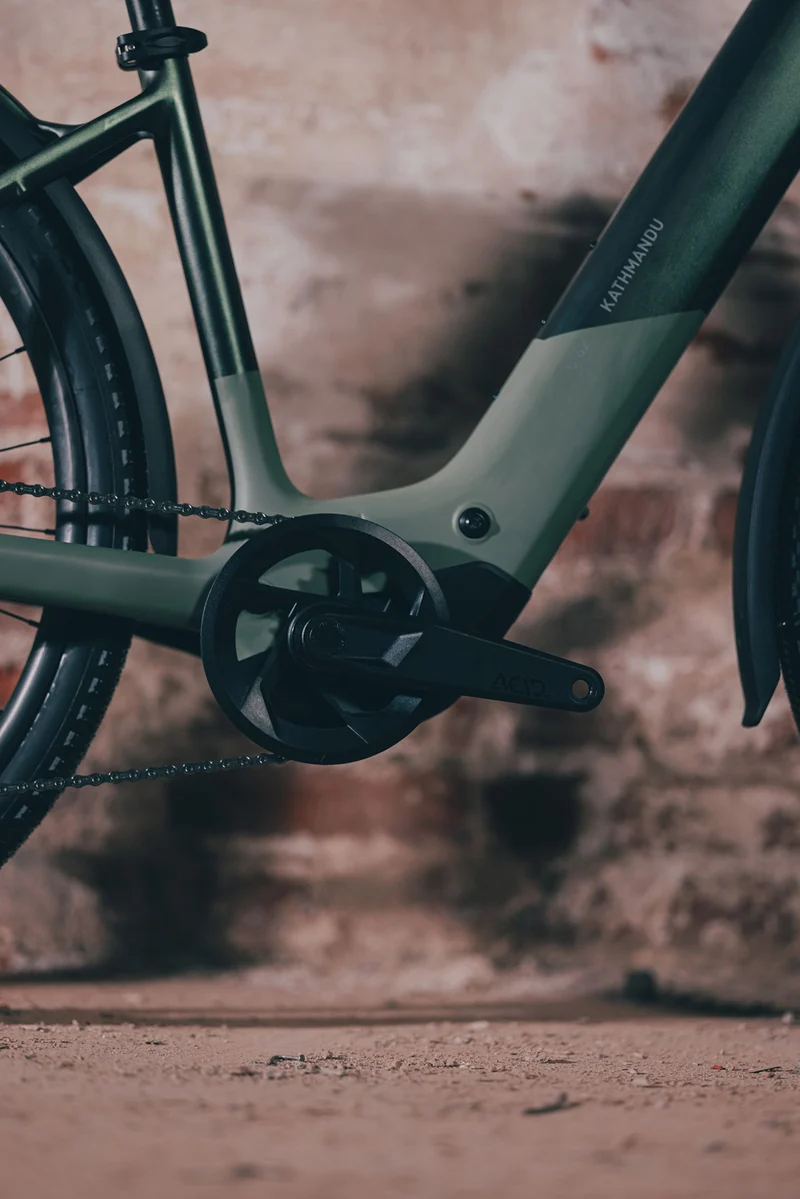Cube Kathmandu Hybrid C:62 SLT 400 Wh E-Bike Easy Entry 28" stellar´n´origanogreen