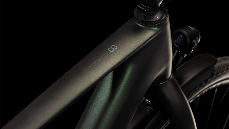 Cube Kathmandu Hybrid C:62 SLT 400 Wh E-Bike Diamant 28" stellar´n´origanogreen