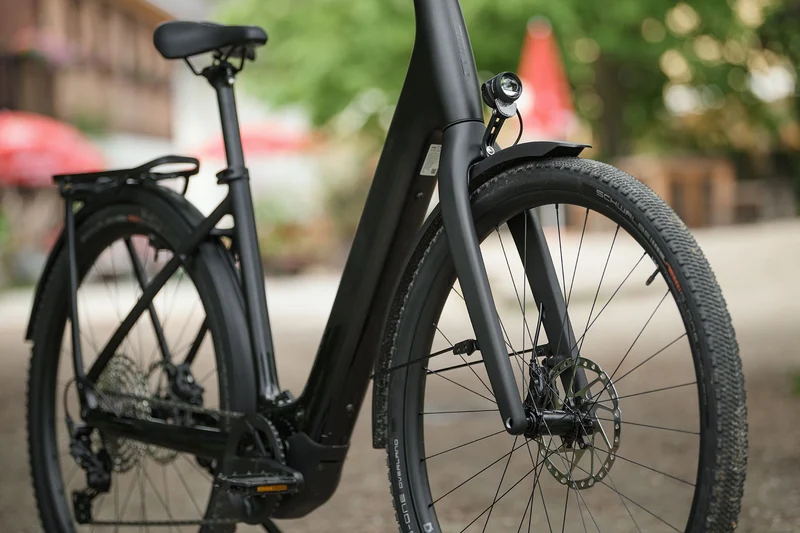 Cube Kathmandu Hybrid C:62 SLX 400 Wh E-Bike Easy Entry 28" carbon´n´black