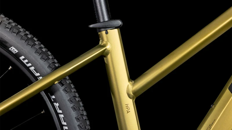 Cube Reaction Hybrid Performance 500 Wh E-Bike Hardtail Trapeze goldenlime´n´black
