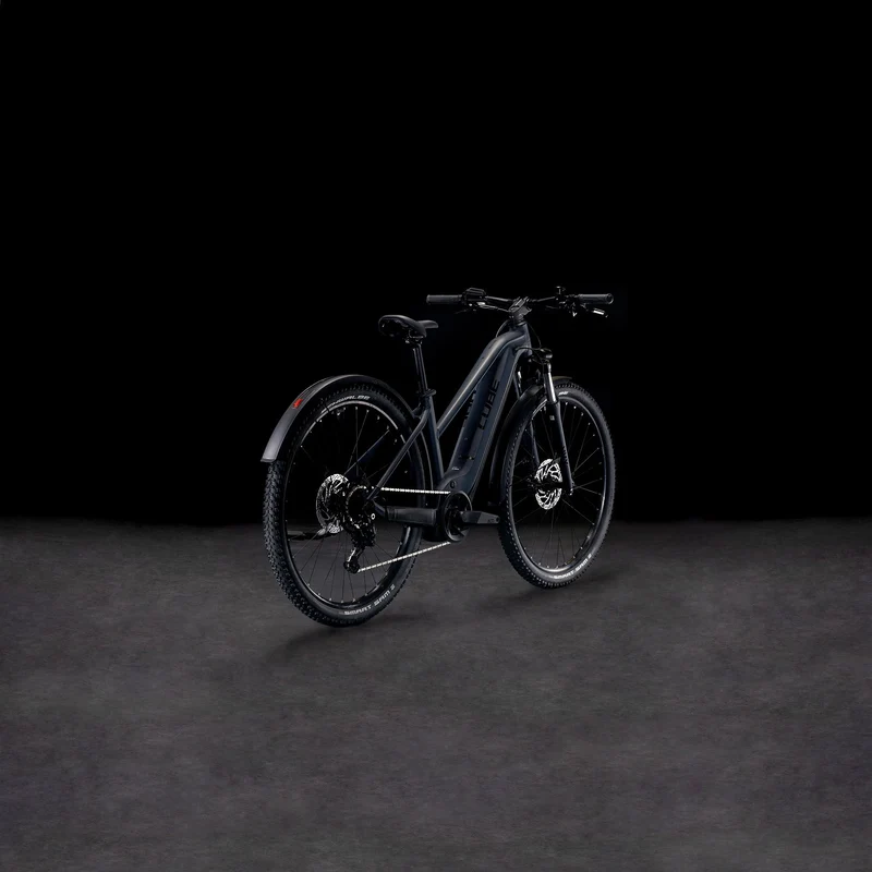 Cube Reaction Hybrid Performance 500 Wh Allroad E-Bike Hardtail Trapeze night´n´black