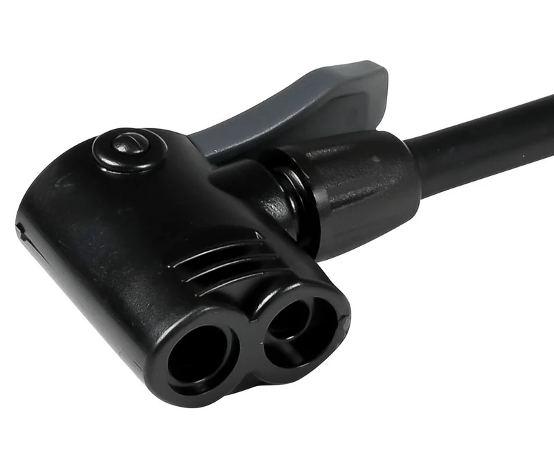 Kompakte Fahrradpumpe 45cm - Ideal für Reisen, 55cm langer Schlauch