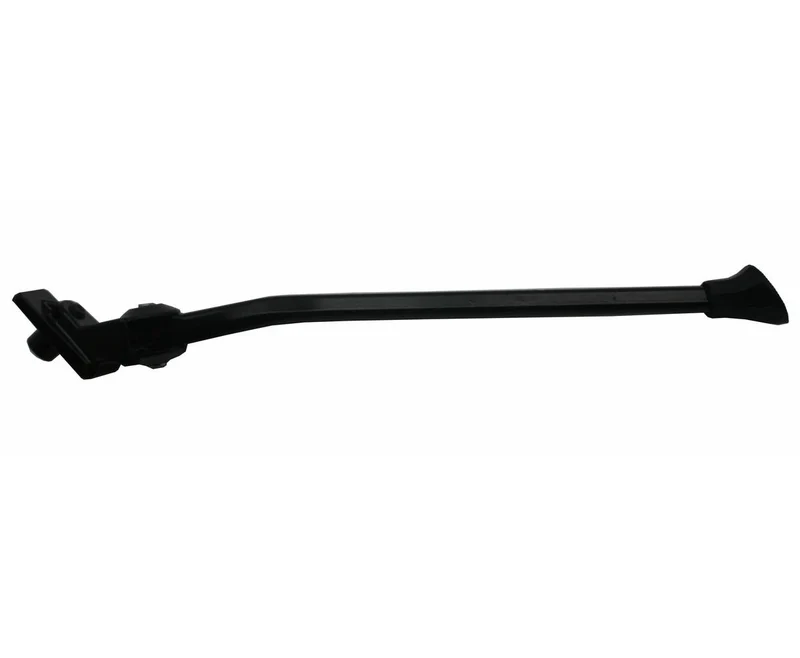 Fahrradständer 24-28" Alu Schwarz + Kappe, verstellbar und wetterfest