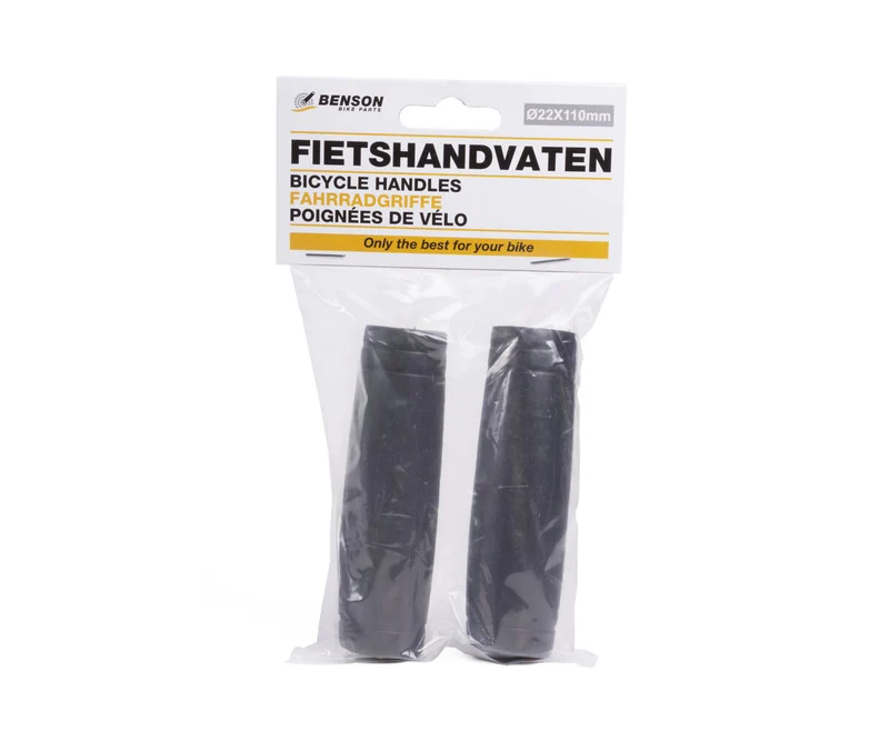 Fahrradgriffe 110 mm Ø22, Anti-Rutsch-Griff, ideal für Citybikes.