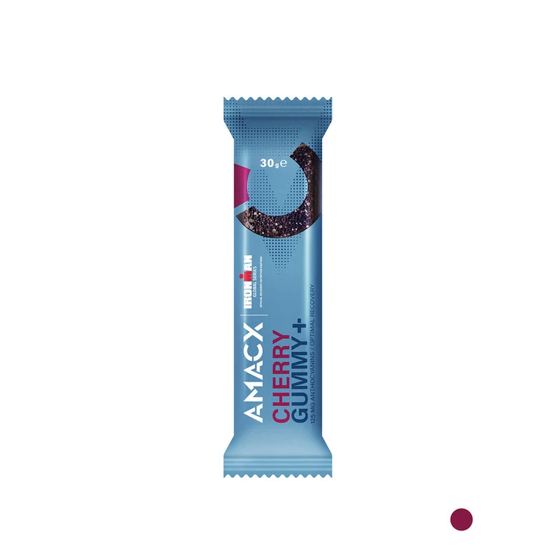 Erholungsgummis Amacx Recovery Cherry Gummy+ Kirsche Box 12stk Blau