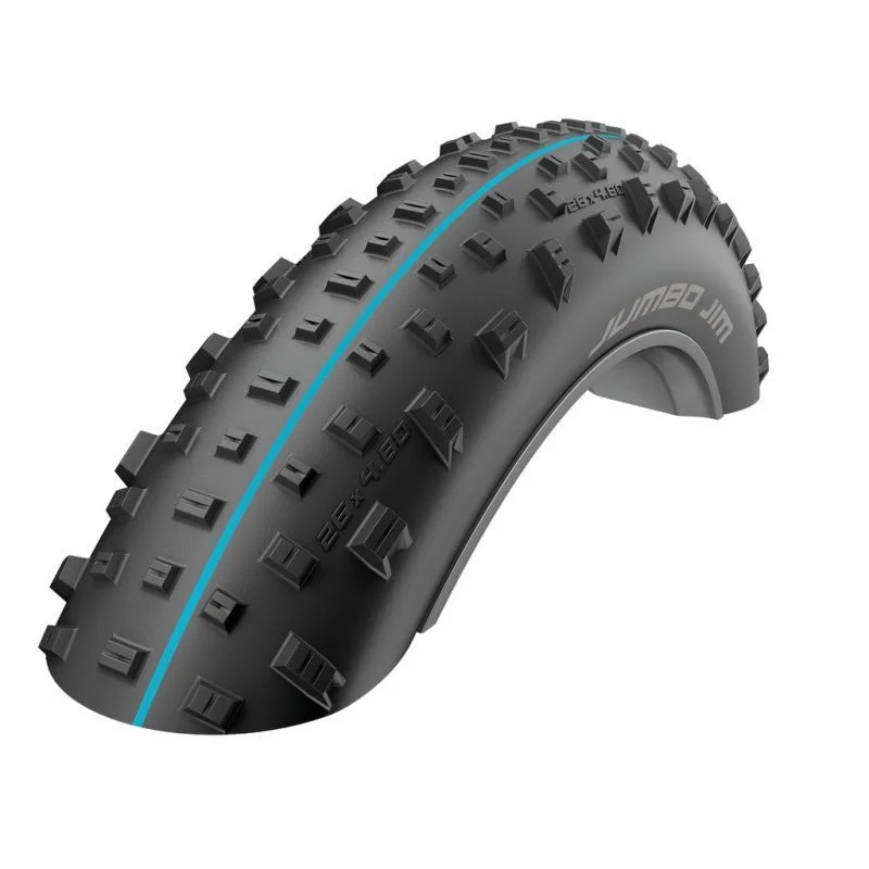 Reifen Schwalbe Jumbo Jim HS466 LiteSkin Performance Addix Faltbar Schwarz