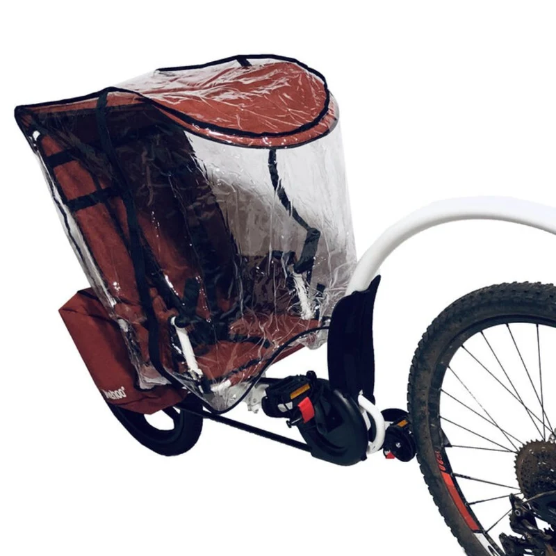 Remorque vélo enfant avec pédales et sacoches Thrill Weehoo