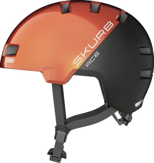 Abus Skurb Ace Stadthelm Goldfisch Orange