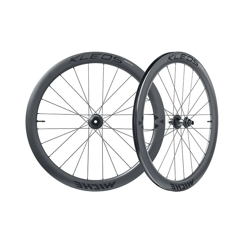 Laufradsatz Miche Kleos RD 50 Scheibenbremse Center Lock Tubeless Ready SRAM XDR Carbon Schwarz