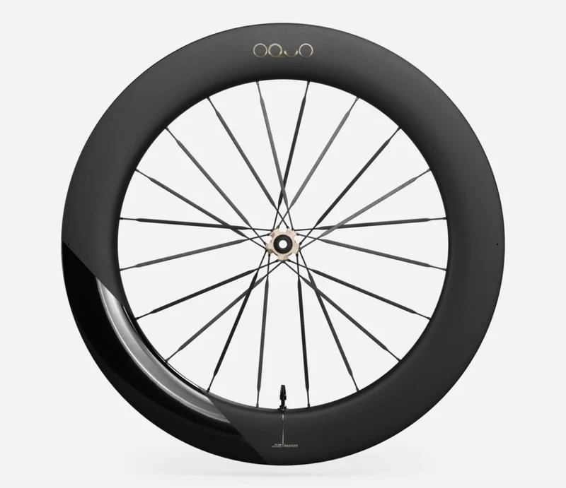 Oquo Vorderrad Rennrad RA80LTD CS Matt Gloss