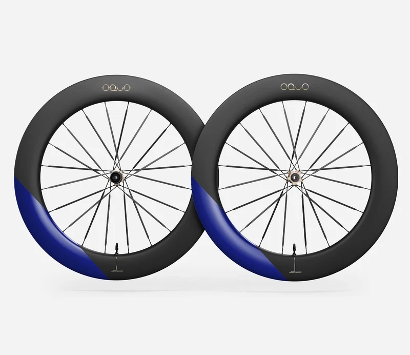 Oquo Satz Rennräder RA80LTD CS Sram XDR Metallic Cobalt Blue Matt