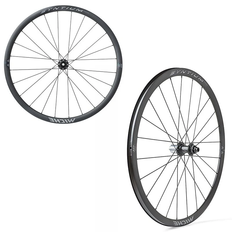 Laufradsatz Miche Syntium Aero Scheibenbremse Center Lock Tubeless Ready SRAM XDR Aluminium Schwarz