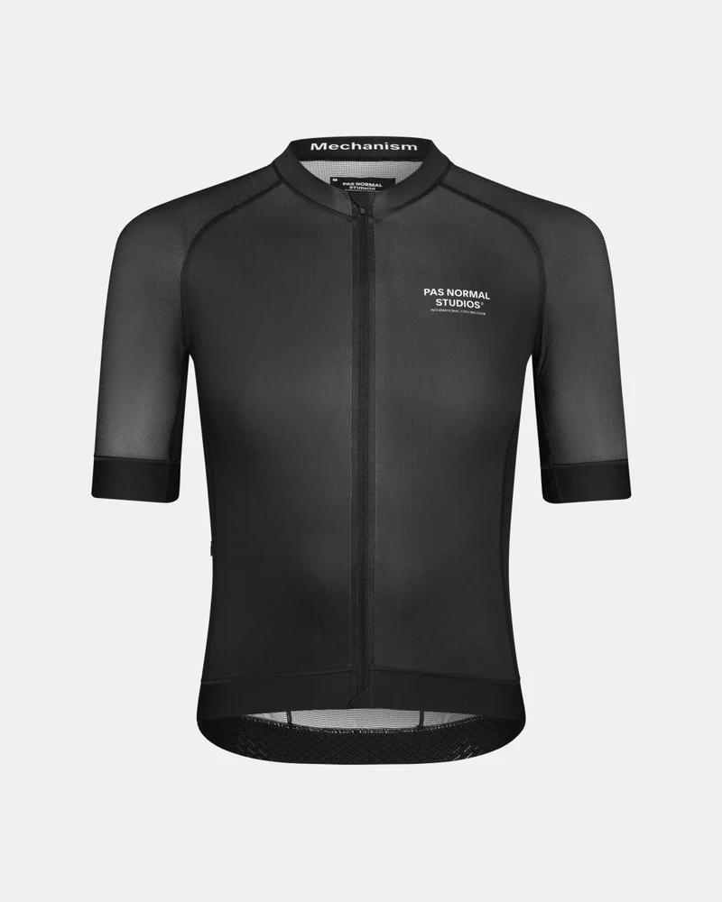 Pas Normal Studios Mechanism Kurzarm Trikot Herren Schwarz