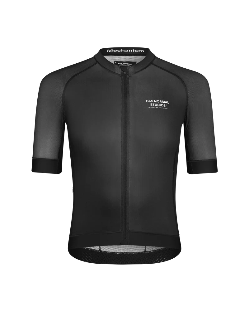 Pas Normal Studios Mechanism Kurzarm Trikot Herren Schwarz
