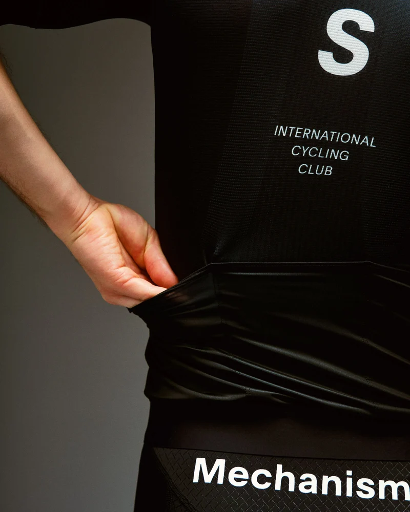 Pas Normal Studios Mechanism Kurzarm Trikot Herren Schwarz