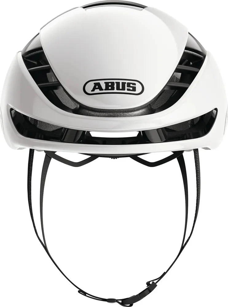 Abus GameChanger 2.0 Round Fit Rennradhelm Shiny White