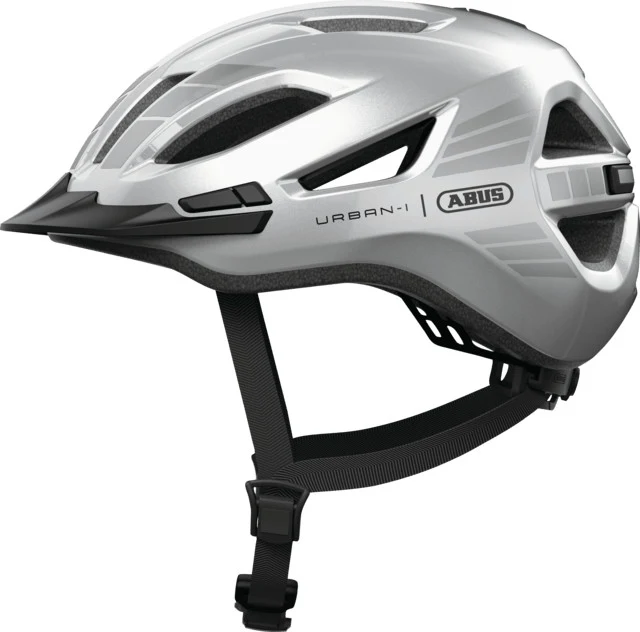Abus Urban-I 4.0 LR Urbanhelm Signal Silver