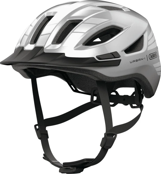 Abus Urban-I 4.0 LR Urbanhelm Signal Silver