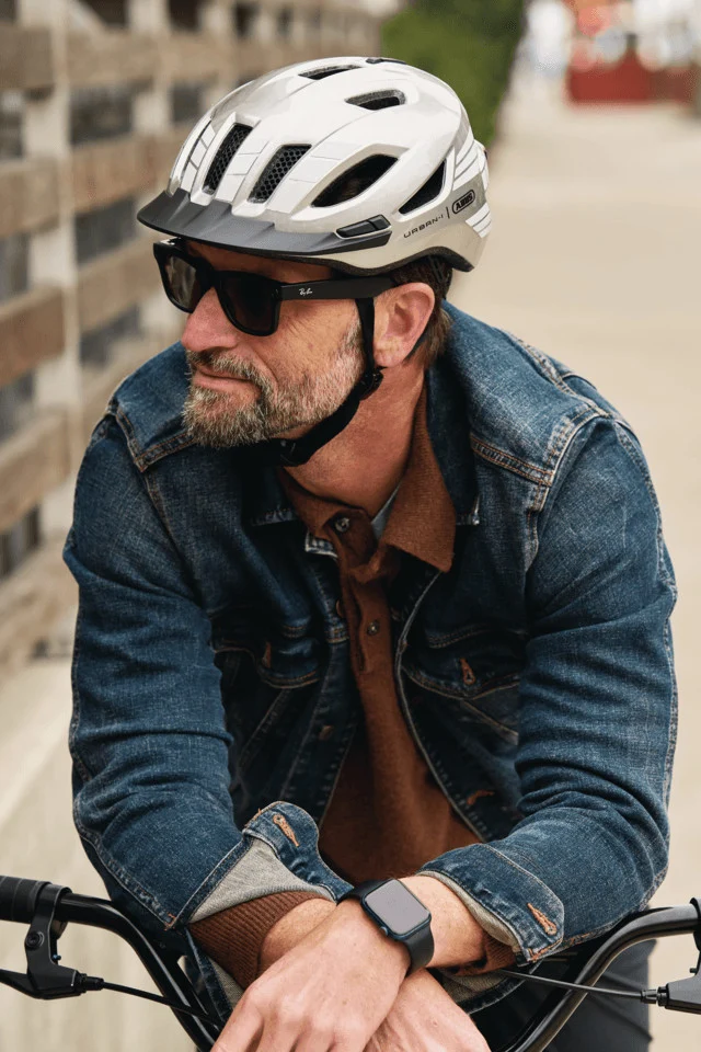 Abus Urban-I 4.0 LR Urbanhelm Signal Silver