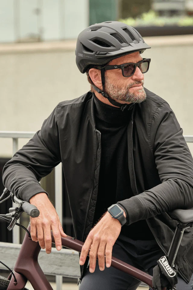 Abus Urban-I 4.0 LR Urbanhelm Signal Silver