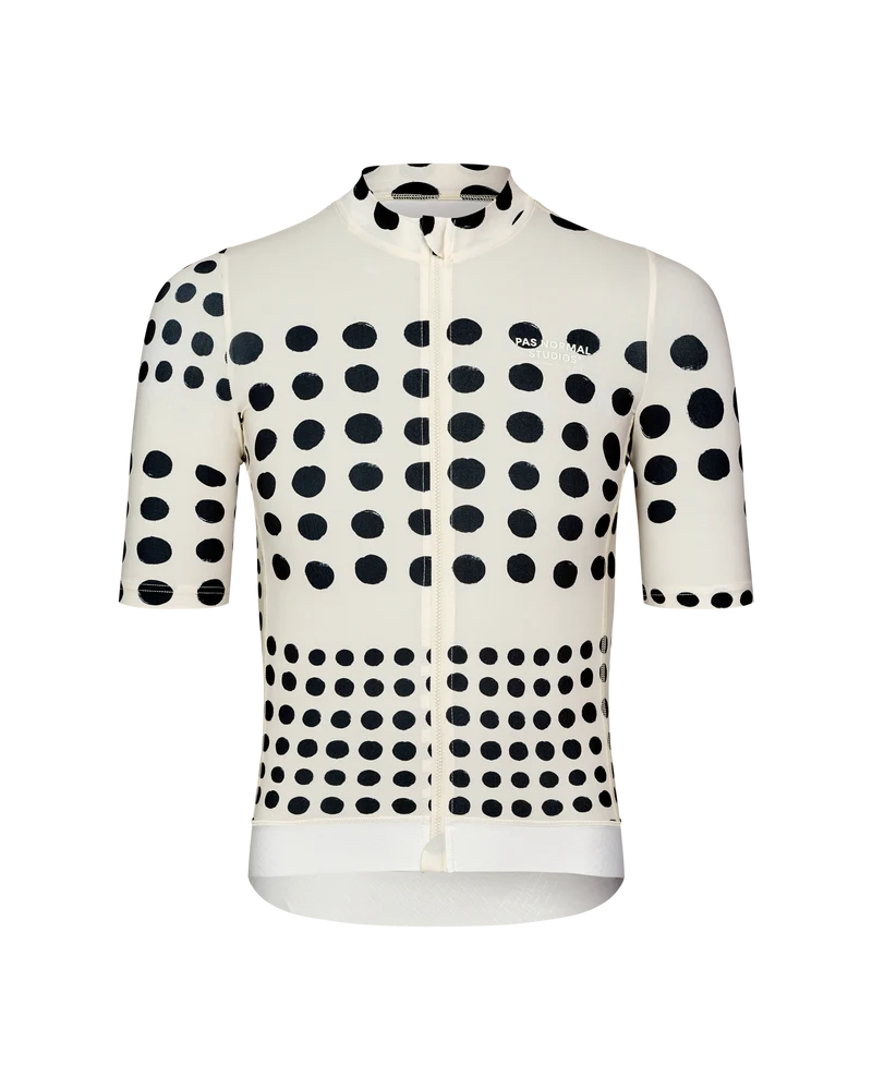 Pas Normal Studios Essential Kurzarm Trikot Herren Punkt Off White