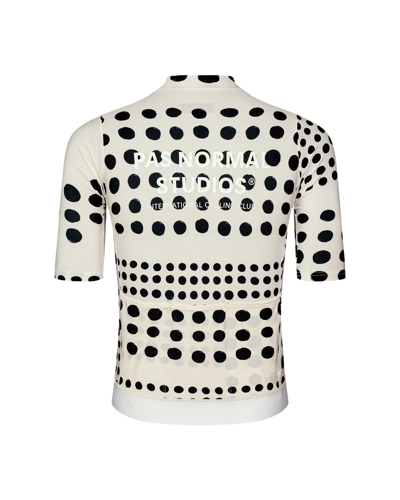 Pas Normal Studios Essential Kurzarm Trikot Herren Punkt Off White