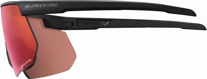 Shimano S-Phyre 2 Sportbrille Matte Extra White/Ridescape Road