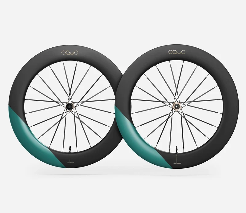 Oquo Satz Rennräder RA80LTD CS Sram XDR Metallic Jade Matt