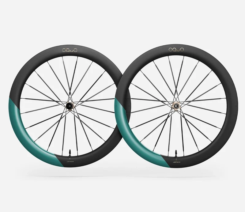 Oquo Satz Rennräder RA57LTD CS Shimano HG Metallic Jade Matt