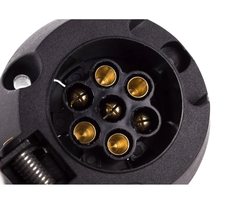 7-poliger Kunststoffstecker - für Fahrzeuge und Anhänger