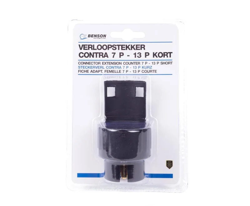 Stecker-Adapter 7- auf 13-polig kurz BC, 12V Anhänger-/Wohnwagen-Adapter