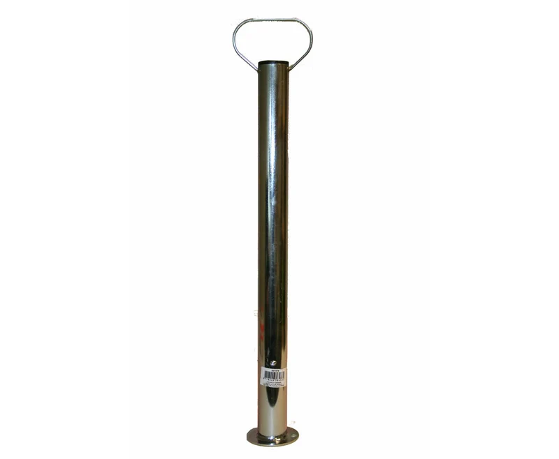 Stahlstütze 48x600mm mit Griff für Bau und Veranstaltungen
