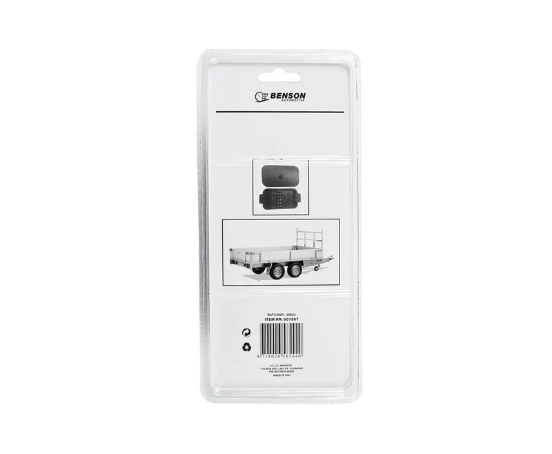 Wasserdichte Verteilerdose 6-fach, Kunststoff, 6-polige Klemmleiste, LKW/Anhänger