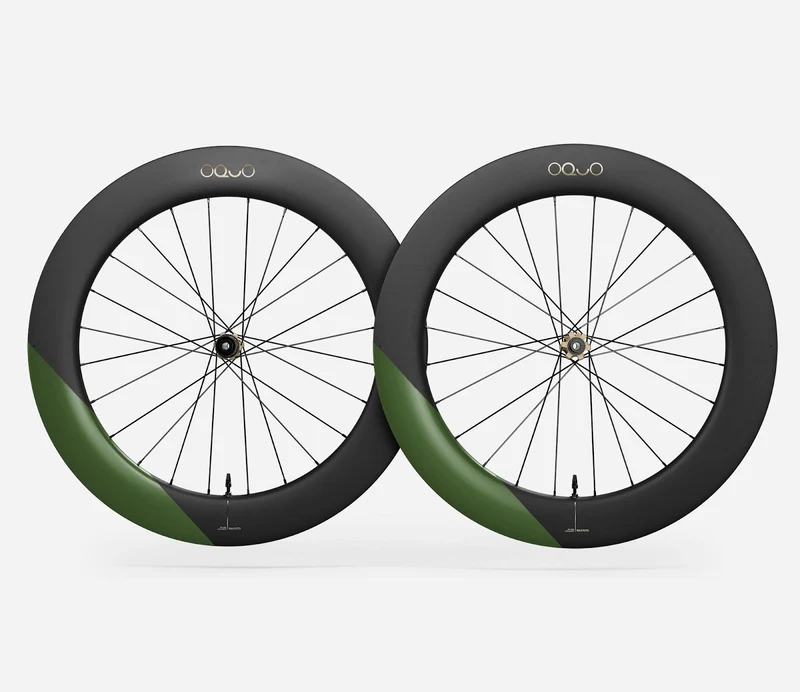 Oquo Satz Rennräder RA80LTD Shimano HG Racing Green Matt