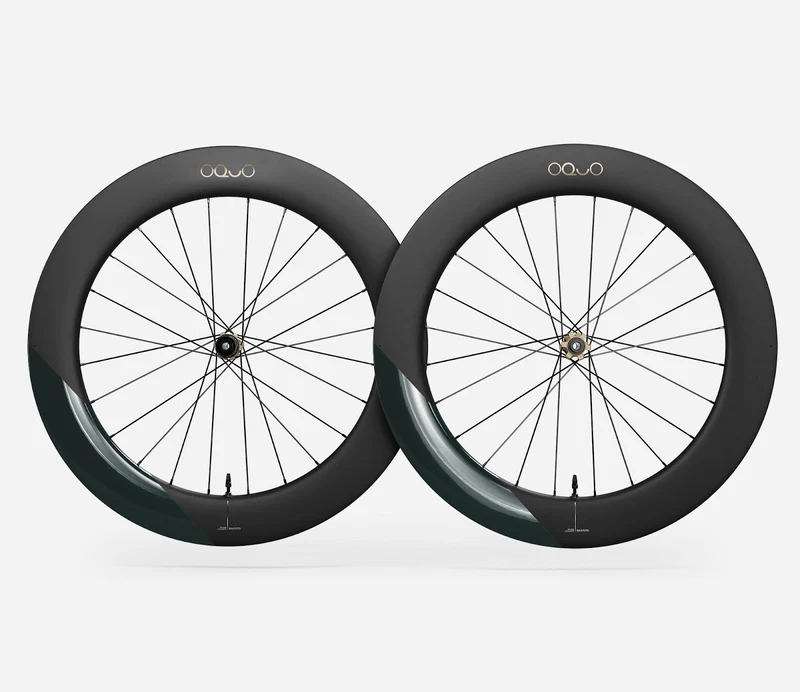 Oquo Satz Rennräder RA80LTD Sram XDR Escape Green Gloss