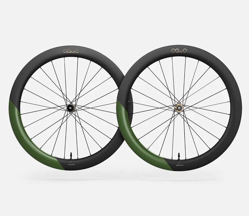 Oquo Satz Rennräder RA57LTD Sram XDR Racing Green Matt