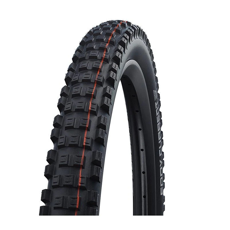 Reifen Schwalbe Eddy Current Hinterrad HS497 Evolution Super Gravity Tubeless Addix Soft Faltbar Schwarz