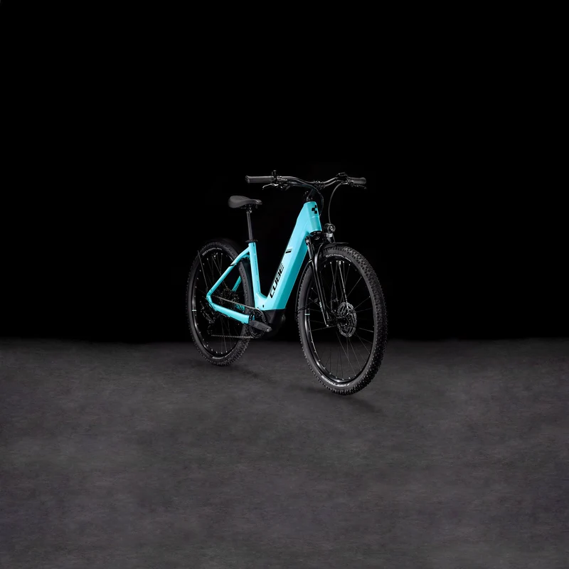 Cube Nuride Hybrid Performance 500 Wh Allroad E-Bike Easy Entry 28" swimmingpool´n´black
