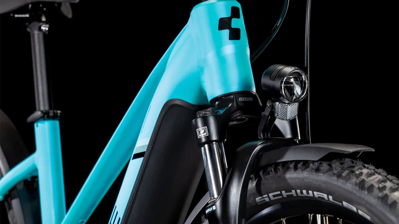 Cube Nuride Hybrid Performance 500 Wh Allroad E-Bike Trapeze 28" swimmingpool´n´black