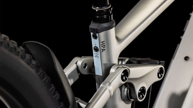 Cube Stereo Hybrid One22 Race 800 Wh E-Bike Fully silver´n´black