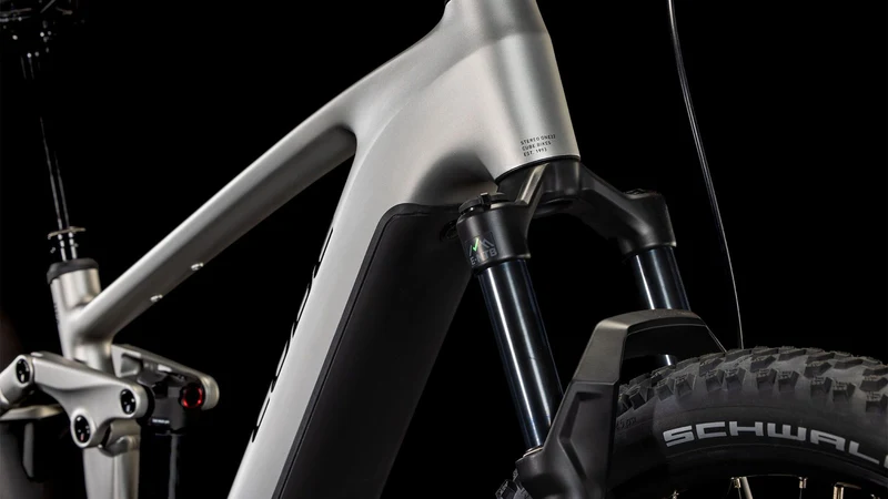 Cube Stereo Hybrid One22 Race 800 Wh E-Bike Fully silver´n´black