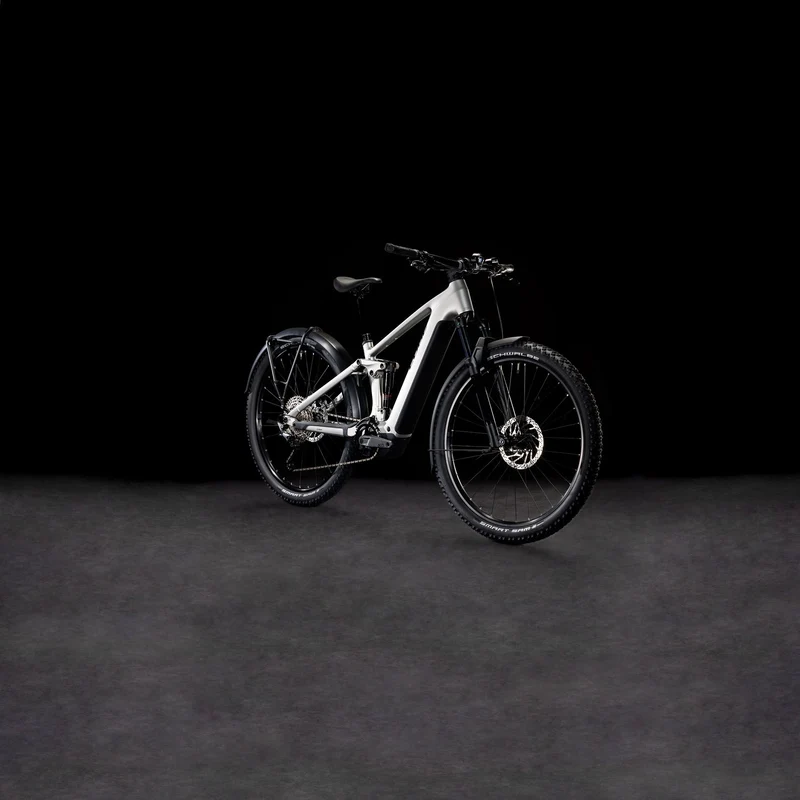 Cube Stereo Hybrid One22 Race Allroad 800 Wh E-Bike Fully silver´n´black
