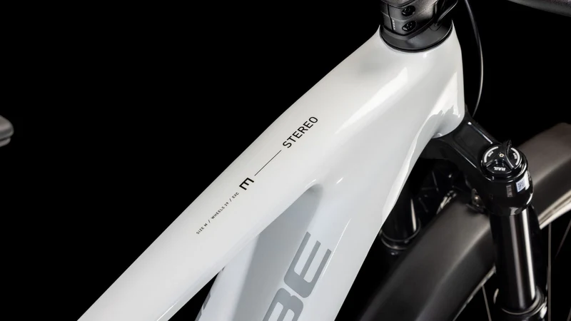 Cube Stereo Hybrid One44 EXC Allroad 800 Wh E-Bike Fully whitemarble´n´black