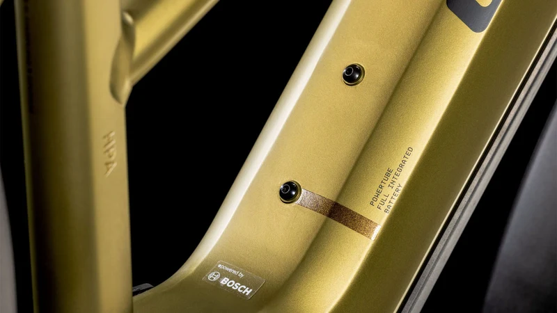 Cube Reaction Hybrid Performance 500 Wh Allroad E-Bike Hardtail Trapeze goldenlime´n´black