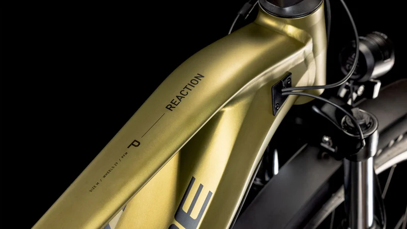 Cube Reaction Hybrid Performance 625 Wh Allroad E-Bike Hardtail Diamant goldenlime´n´black