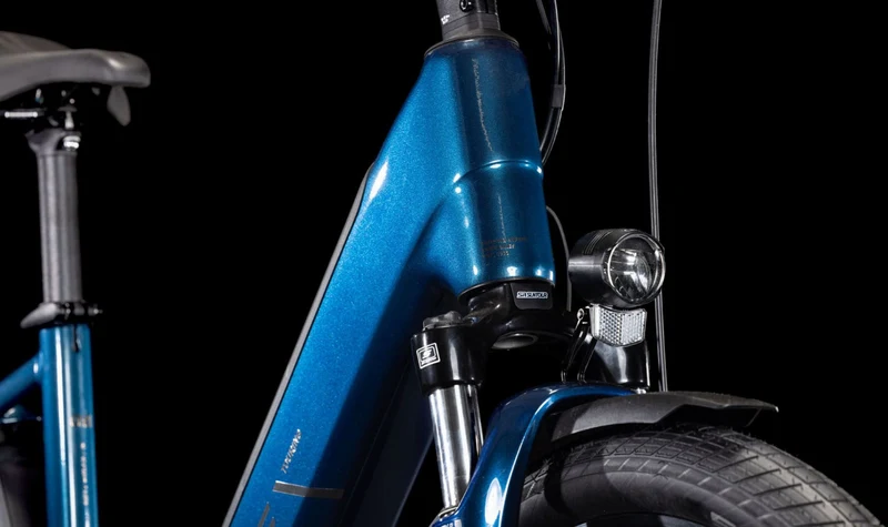 Cube Touring Hybrid One 500 Wh E-Bike Easy Entry 28" deepsea´n´chrome